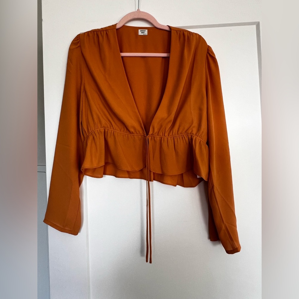 NWOT Sunday best crop top